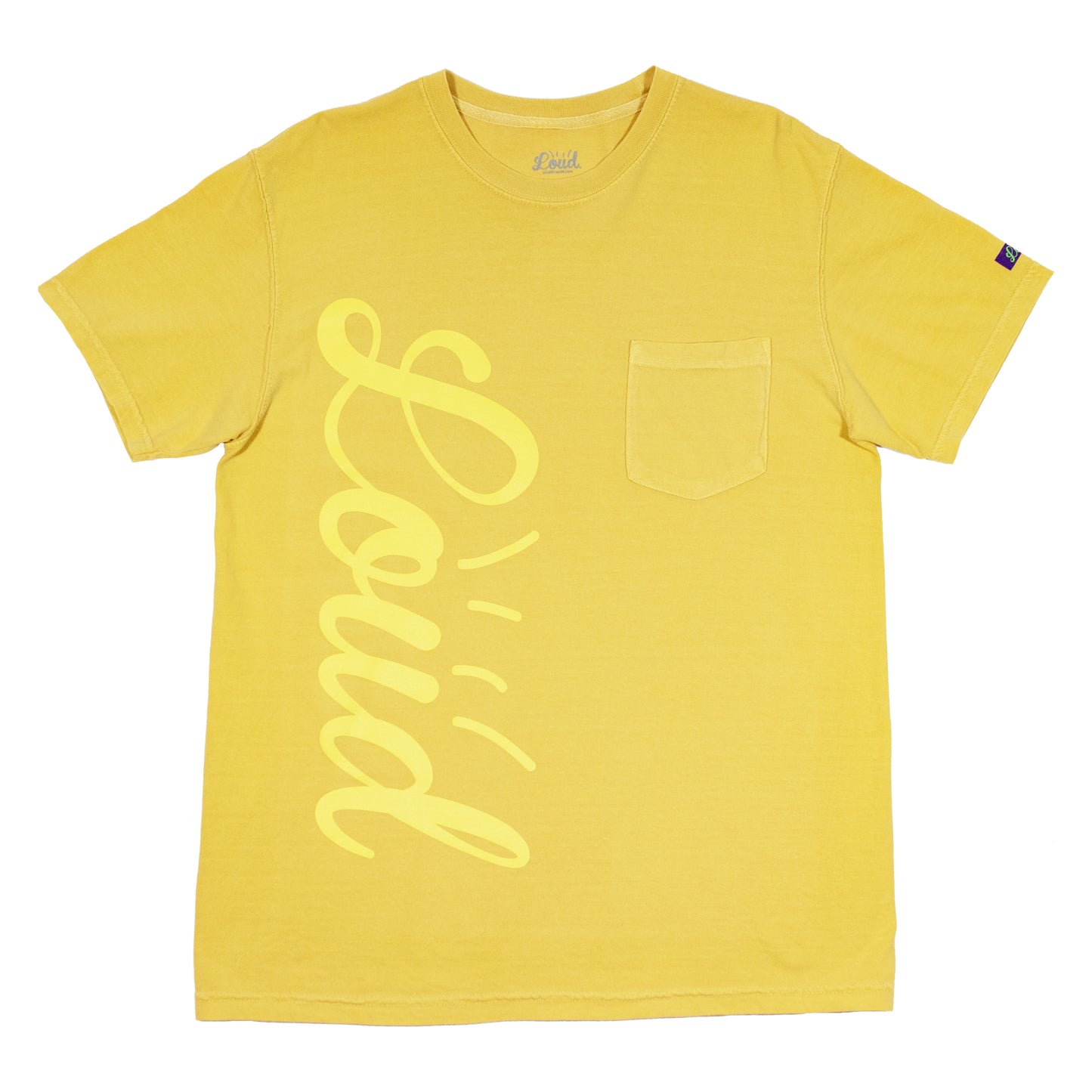 Big Logo Pocket Tee - Vintage Daisy