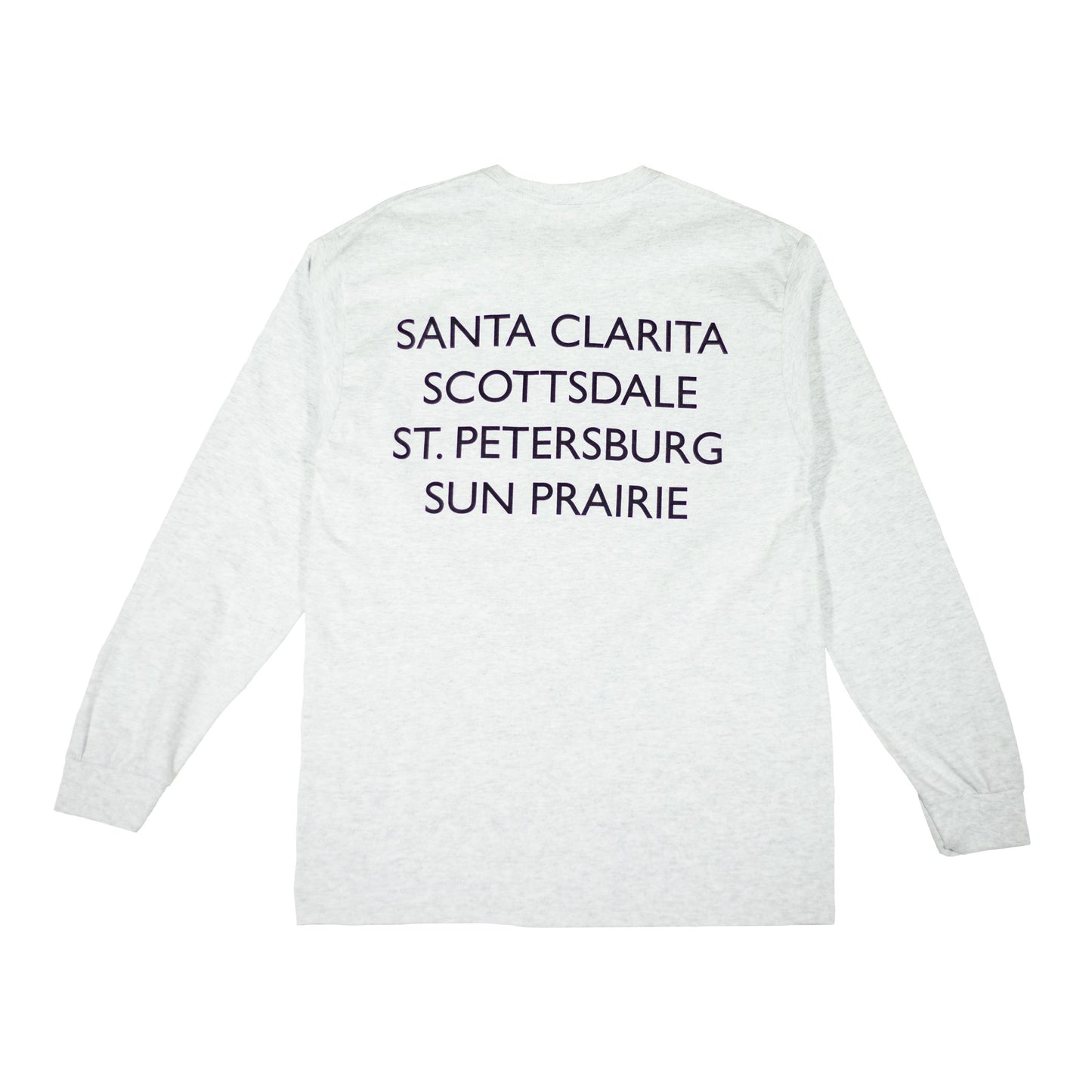 Loud Quad Cities L/S Tee - Ash