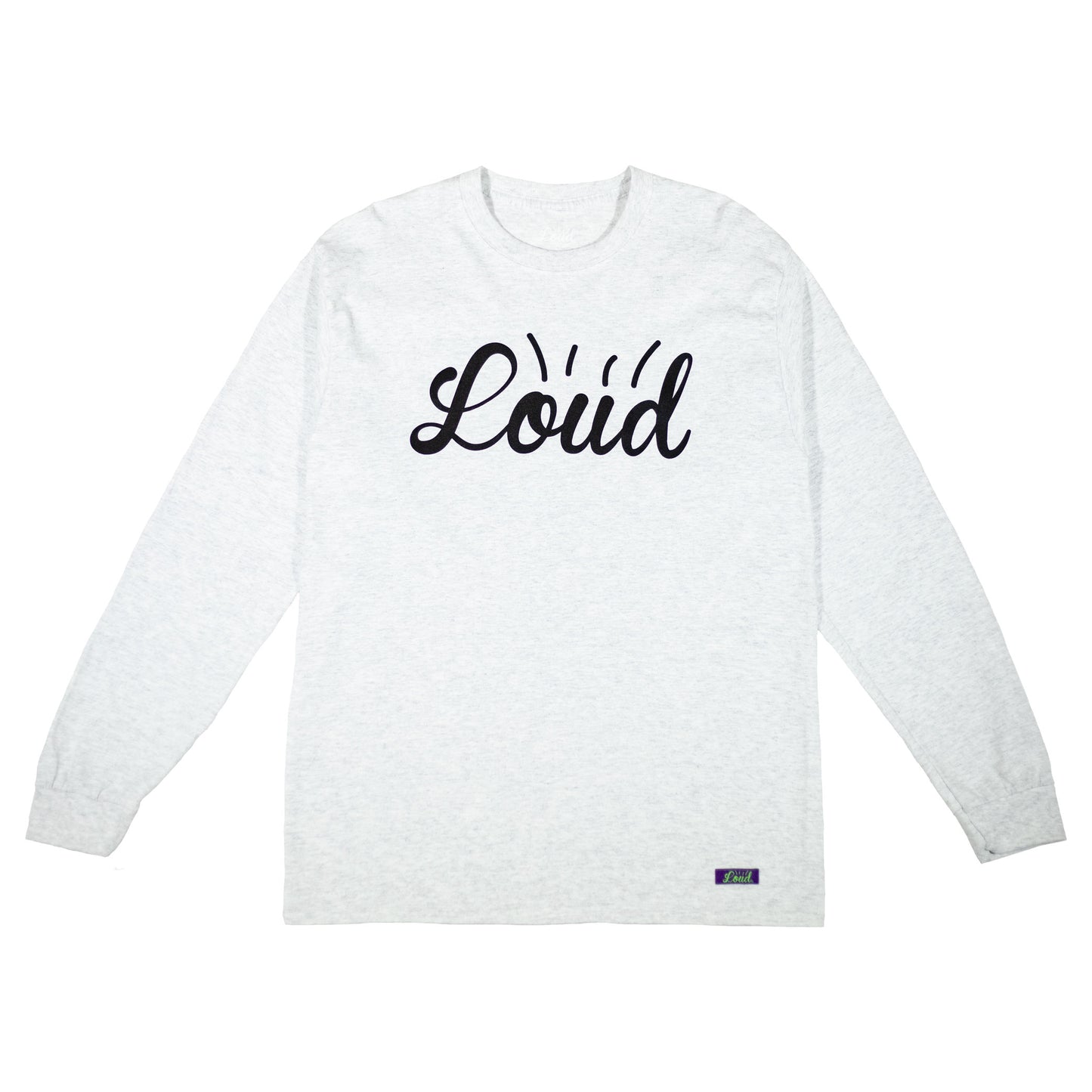 Loud Quad Cities L/S Tee - Ash