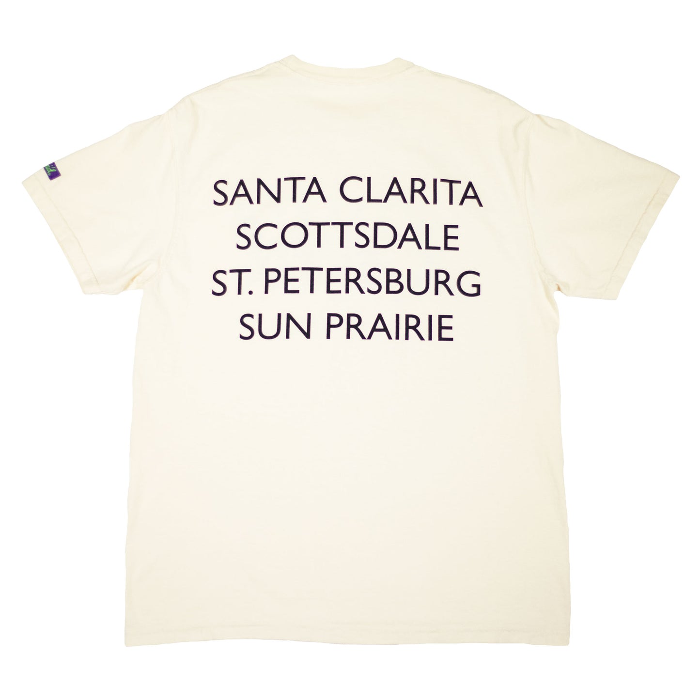 Loud Quad Cities Tee - Ivory