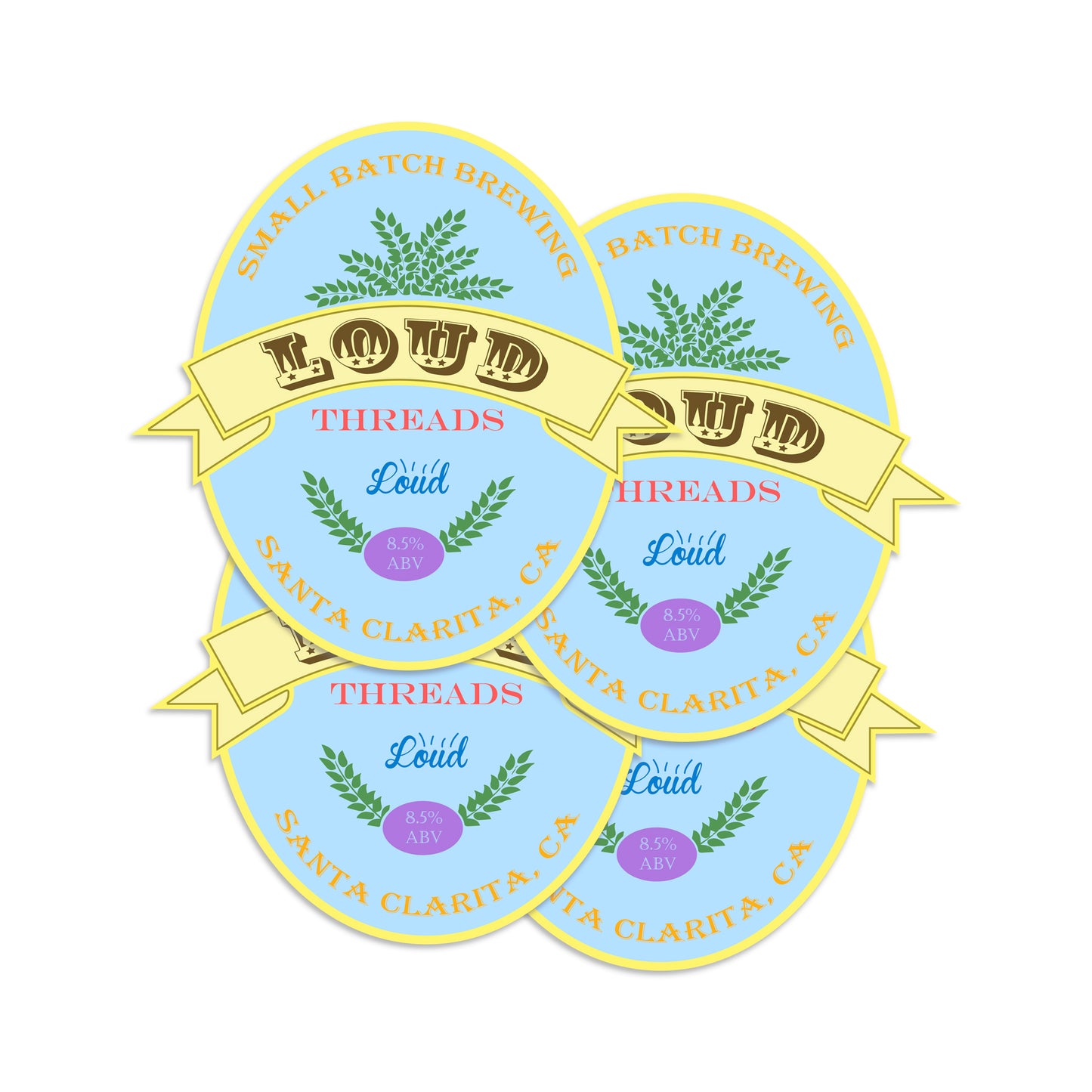 Small Batch Brewing Sticker Pack