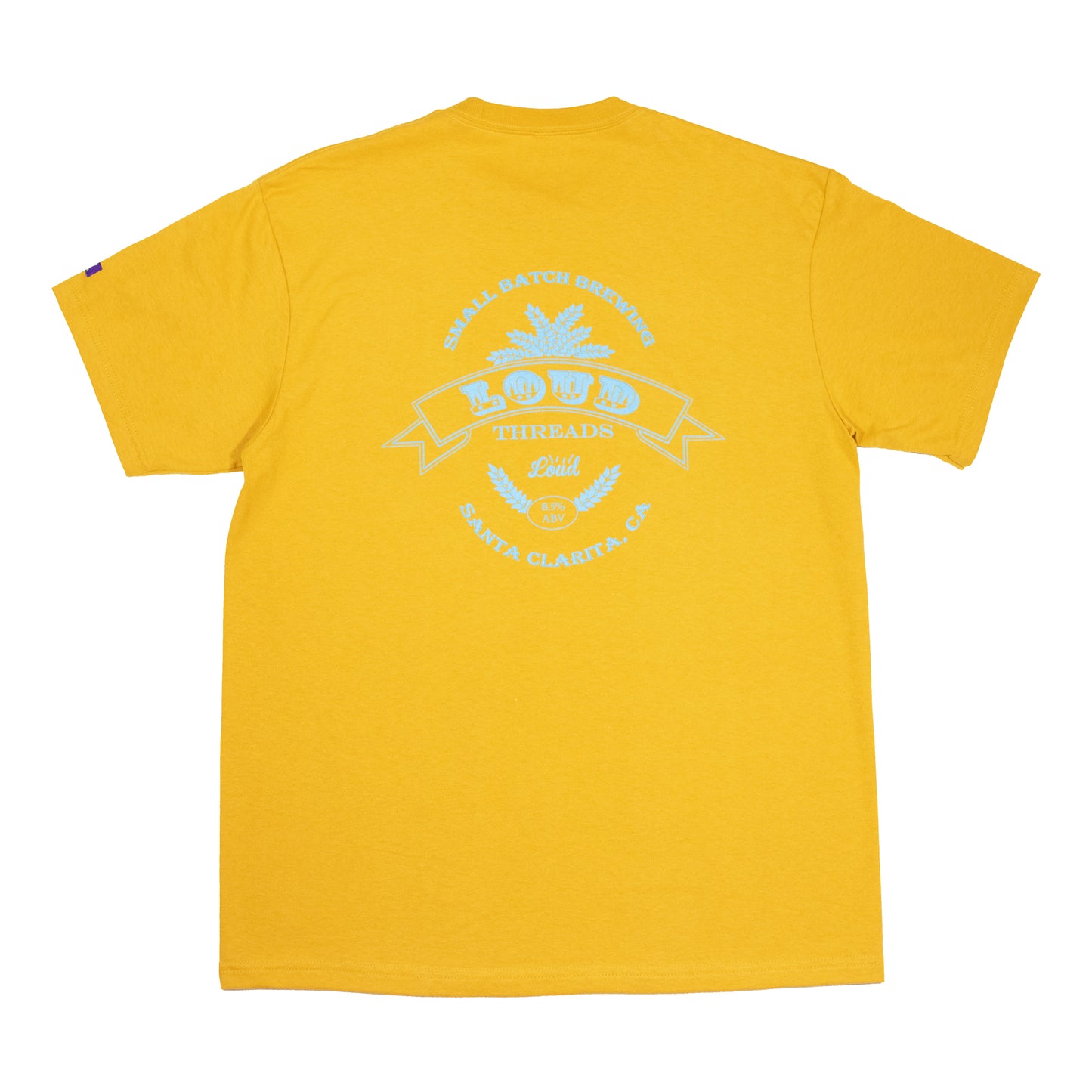 Small Batch Brewing Tee - Antique Gold