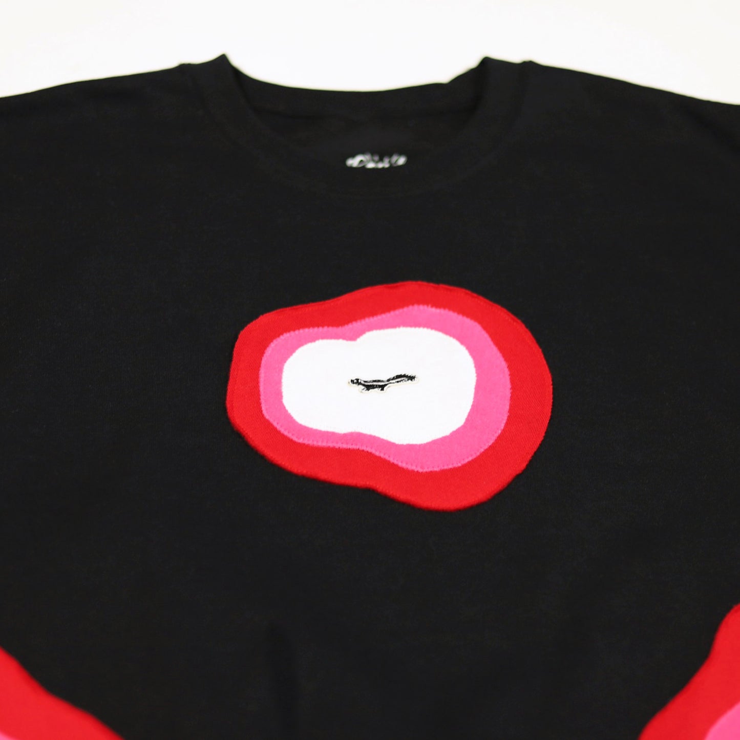 Loud Aura Crewneck - Black/Red/Fuchsia/White
