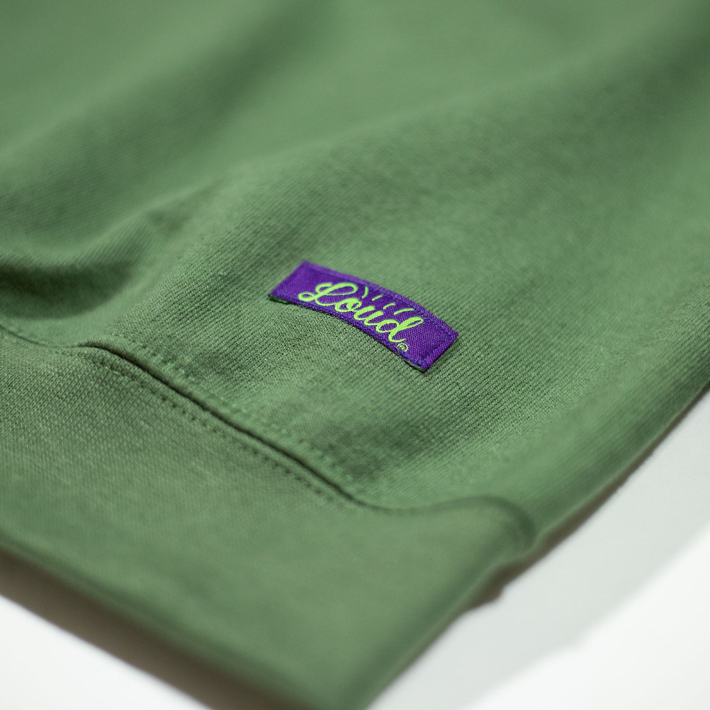 Chunky Yarn Crewneck - Black/Olive