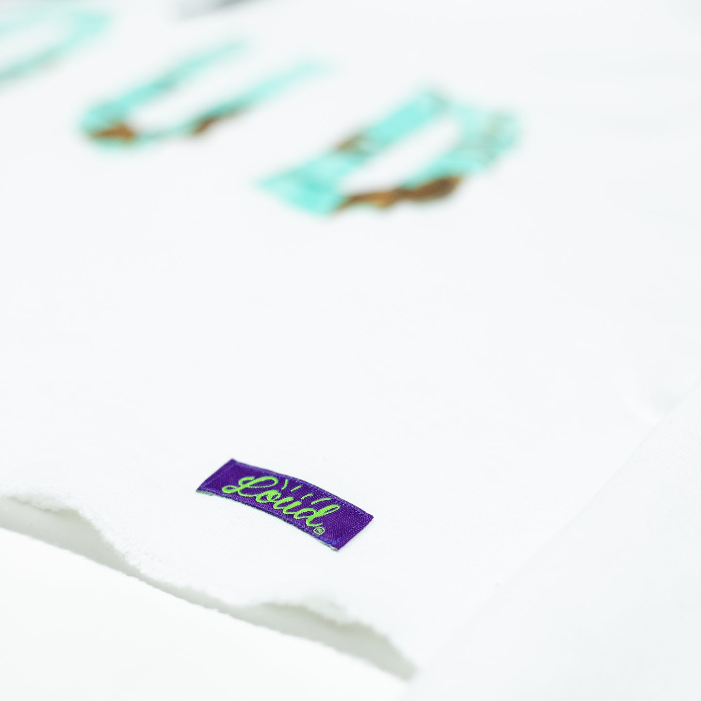 Loud Treeshaker Crop Hoodie - White
