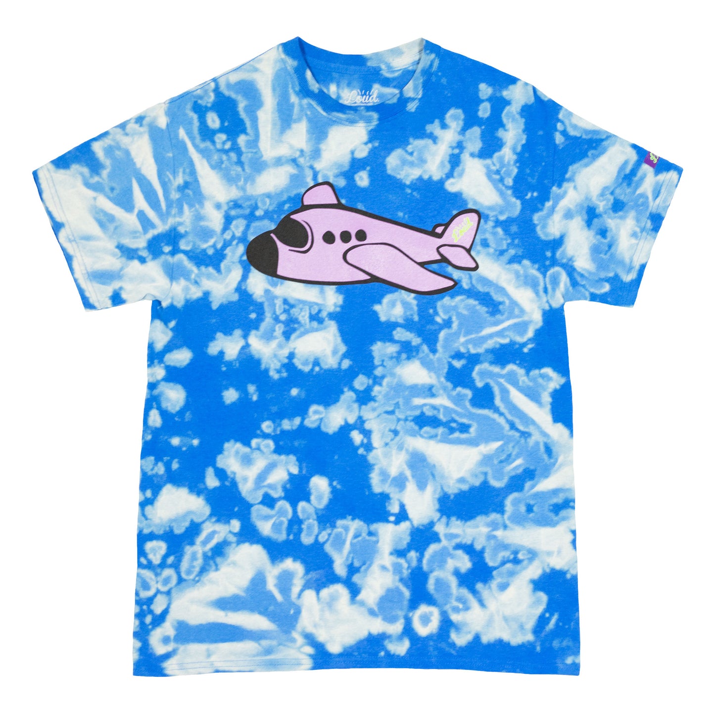 Loud Airlines Tee - Cumulus Blue