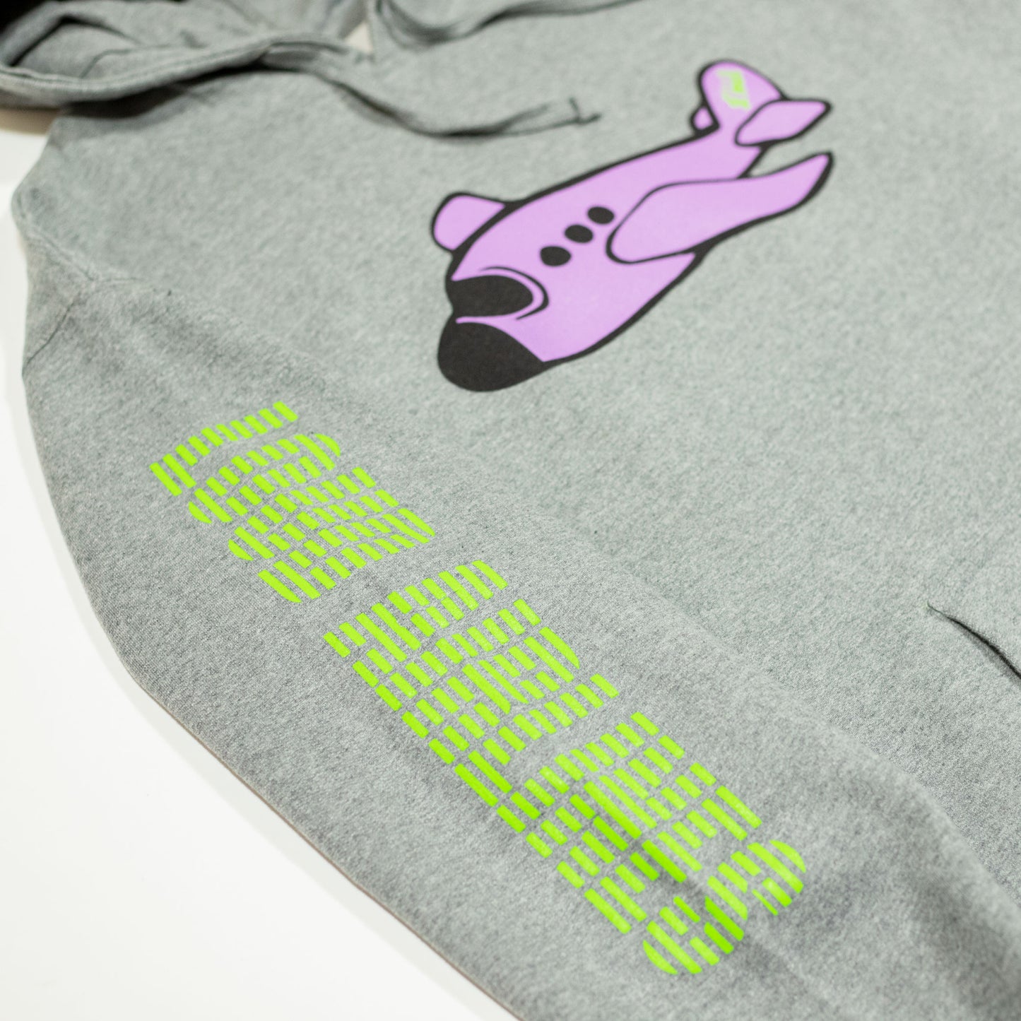 Loud Airlines Hoodie - Heather Gunmetal