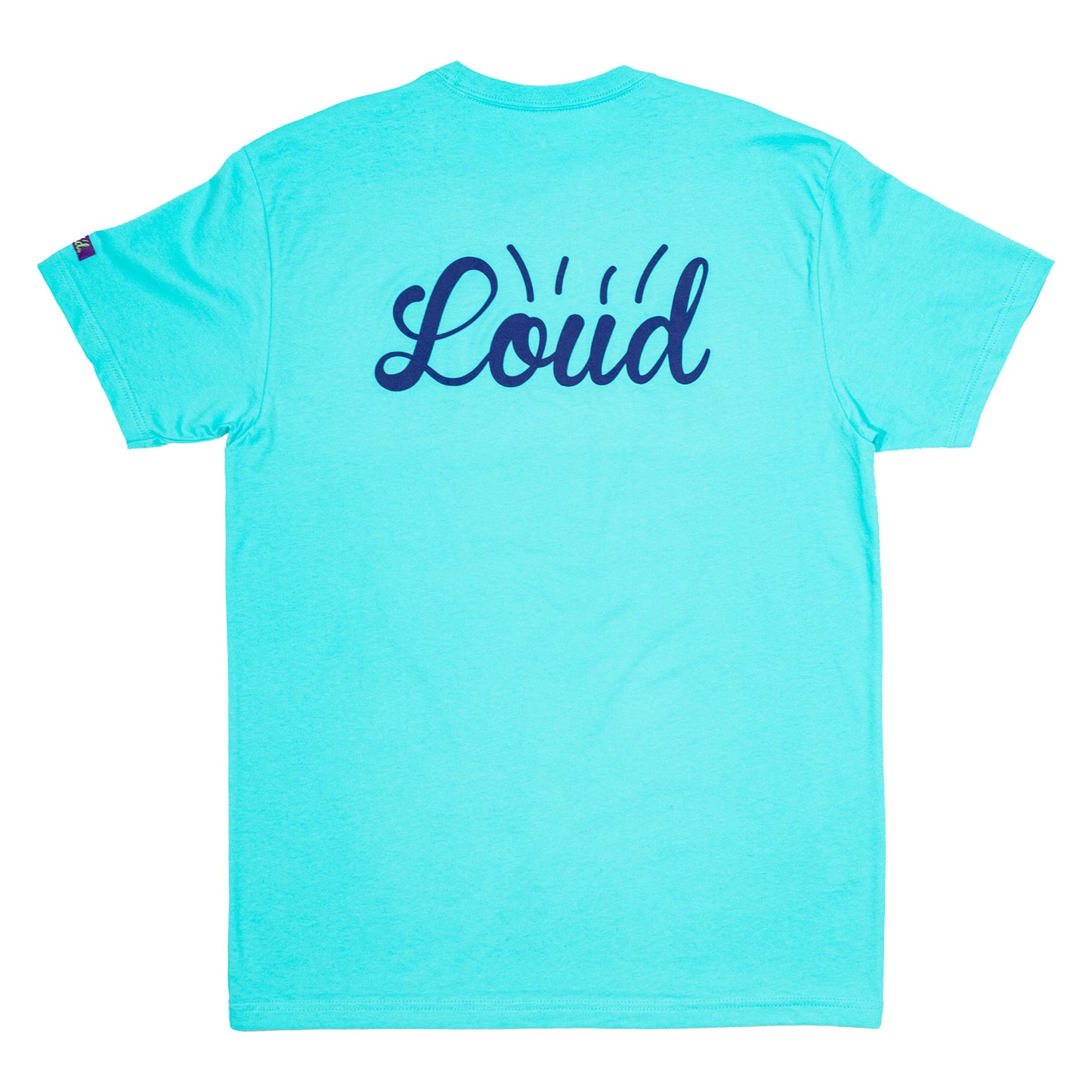 Loud Airlines Tee - Cyan