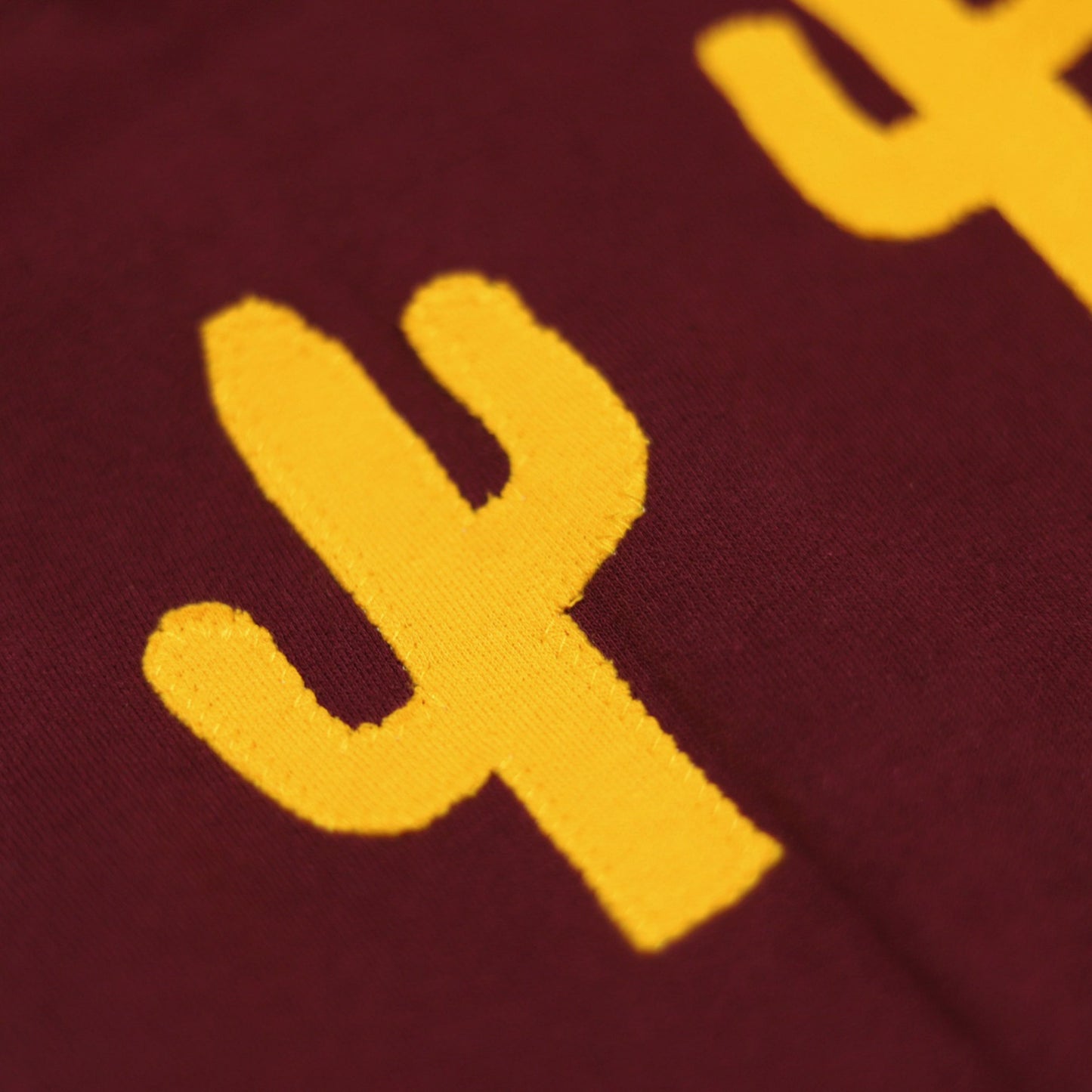 Loud Rising Tempe Crewneck - Maroon/Gold/Yellow