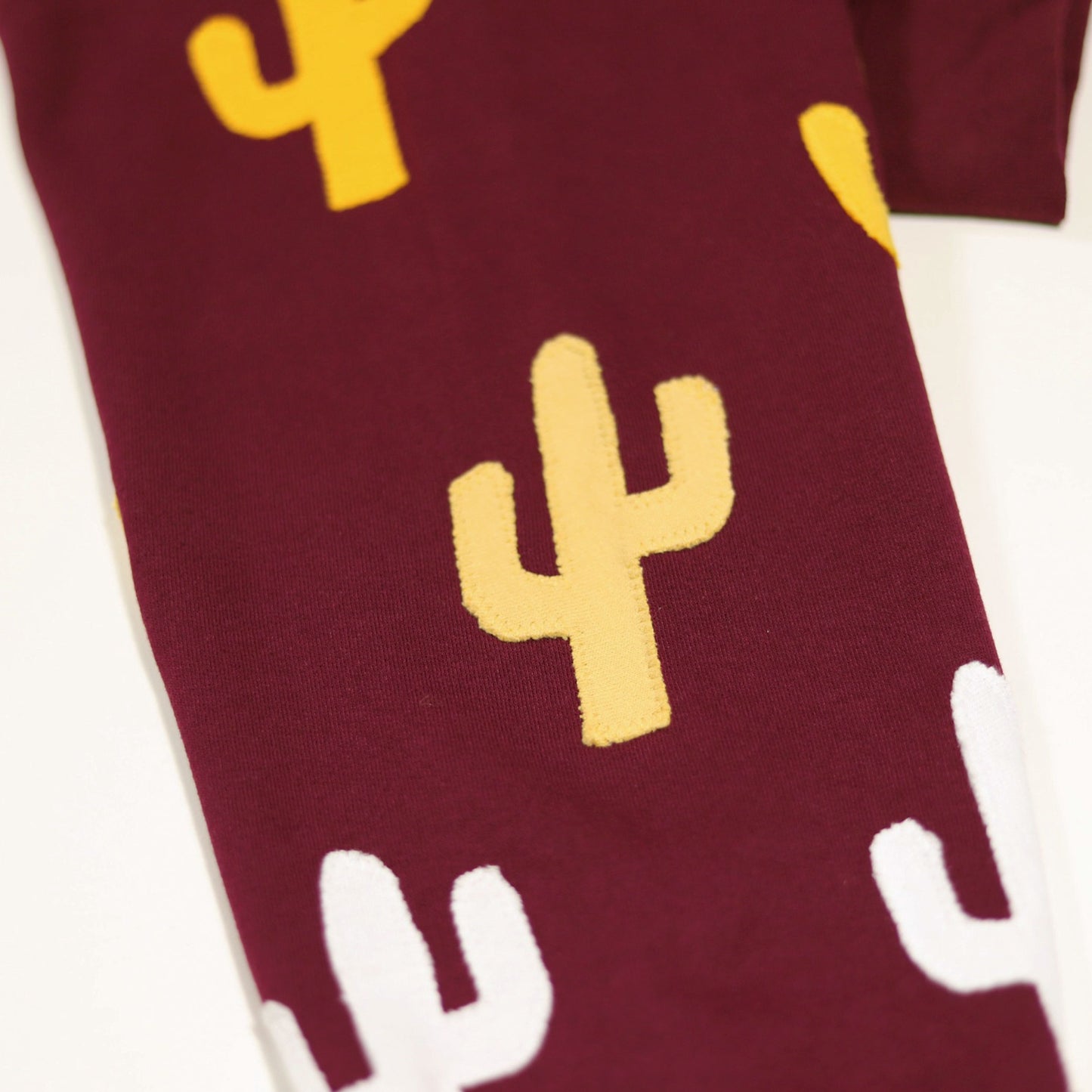 Loud Rising Tempe Crewneck - Maroon/Gold/Yellow