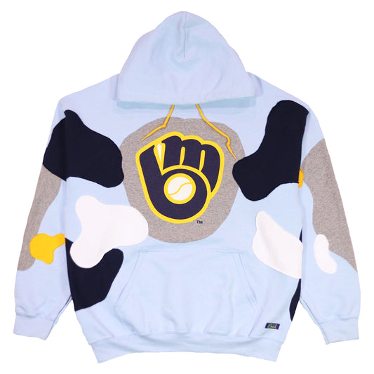 Loud Camo Milwaukee Hoodie - Powder Blue/Multi
