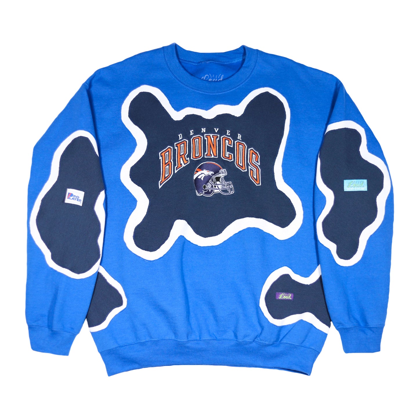 Loud Aura Denver Crewneck - Royal/Navy