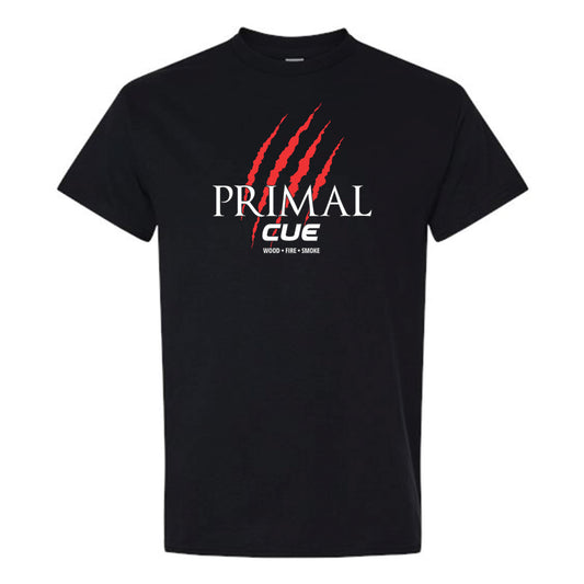 Primal Cue Crew Logo Tee - Black