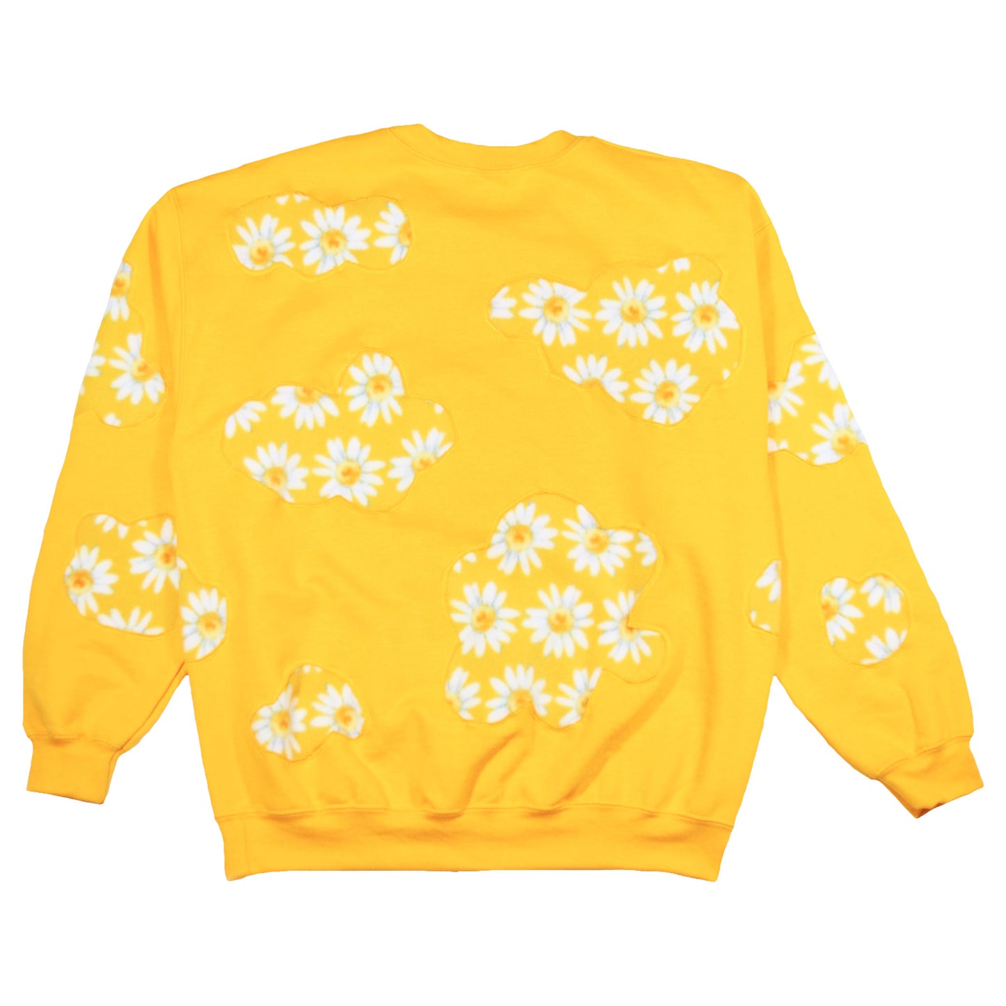 Sky Daisy Crewneck - Gold