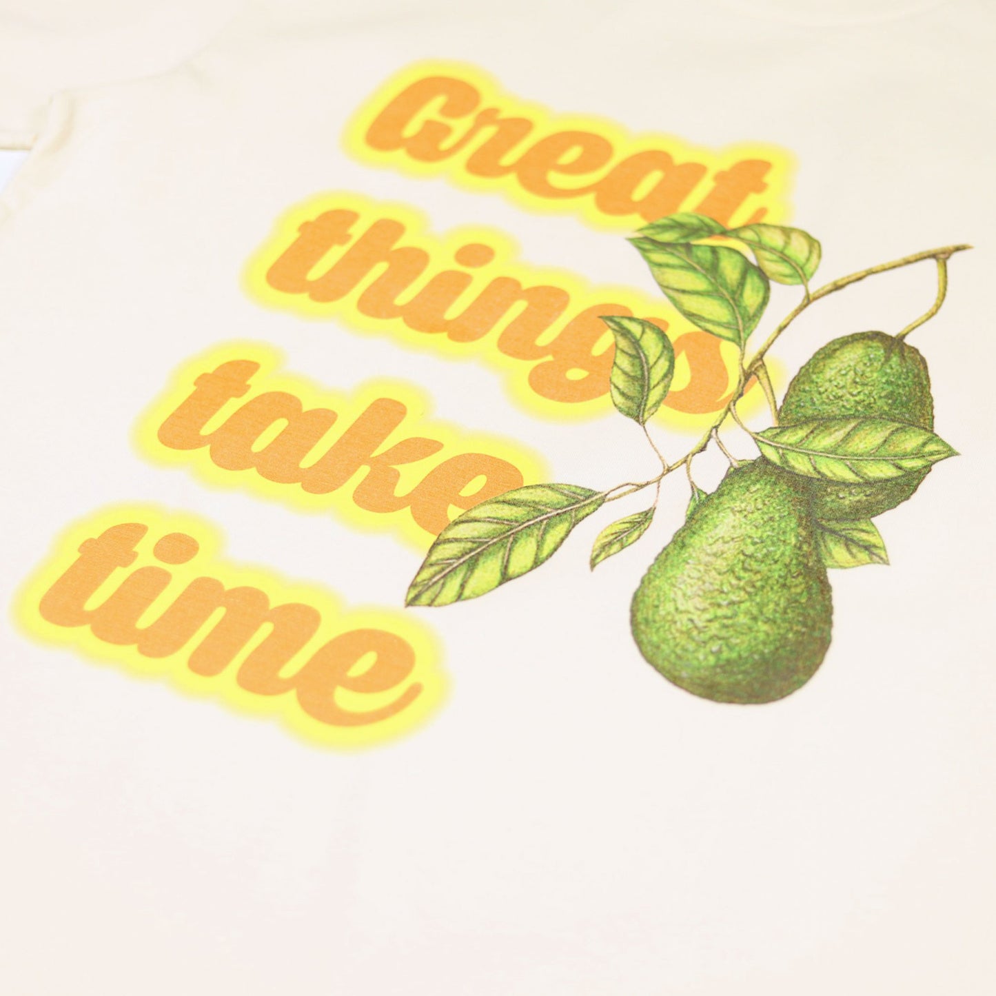 Great Things Take Time Tee - Natural