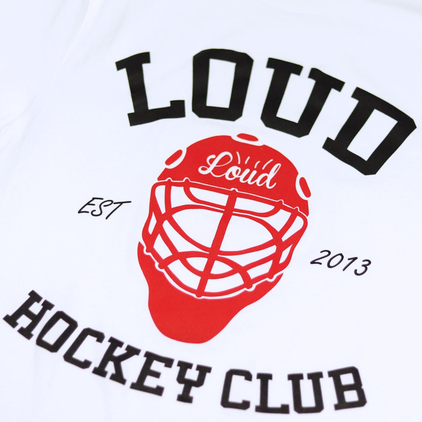 Loud Hockey Club Tee - White