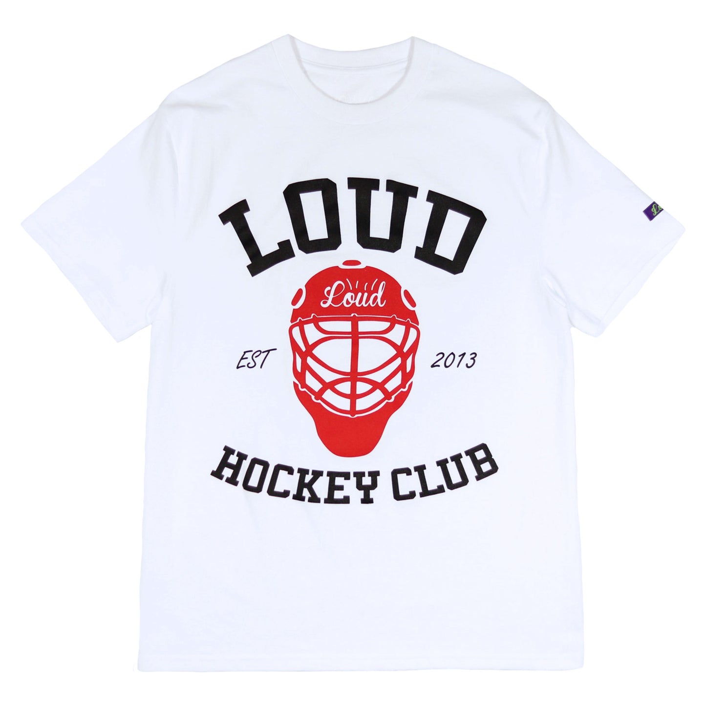 Loud Hockey Club Tee - White
