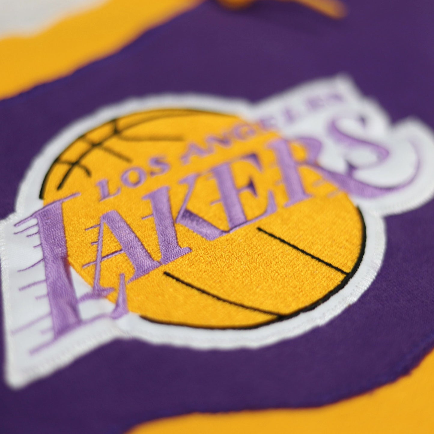 Loud Aura Los Angeles Hoodie - Ash Grey/Purple/Gold