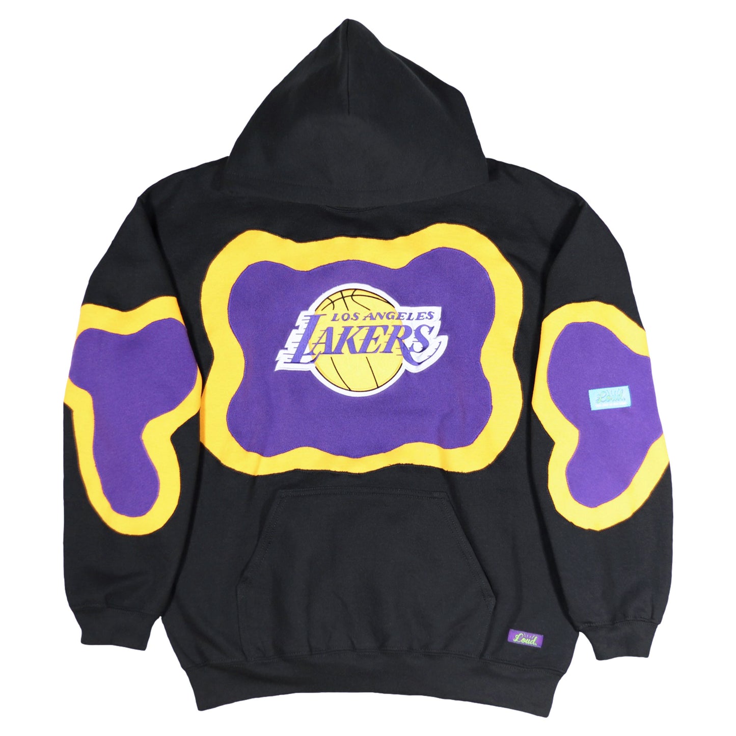 Loud Aura Los Angeles Hoodie - Black/Purple