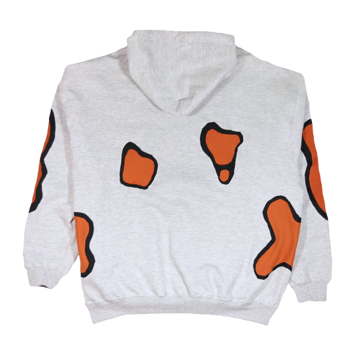 Loud Aura Austin Hoodie - Grey/Burnt Orange