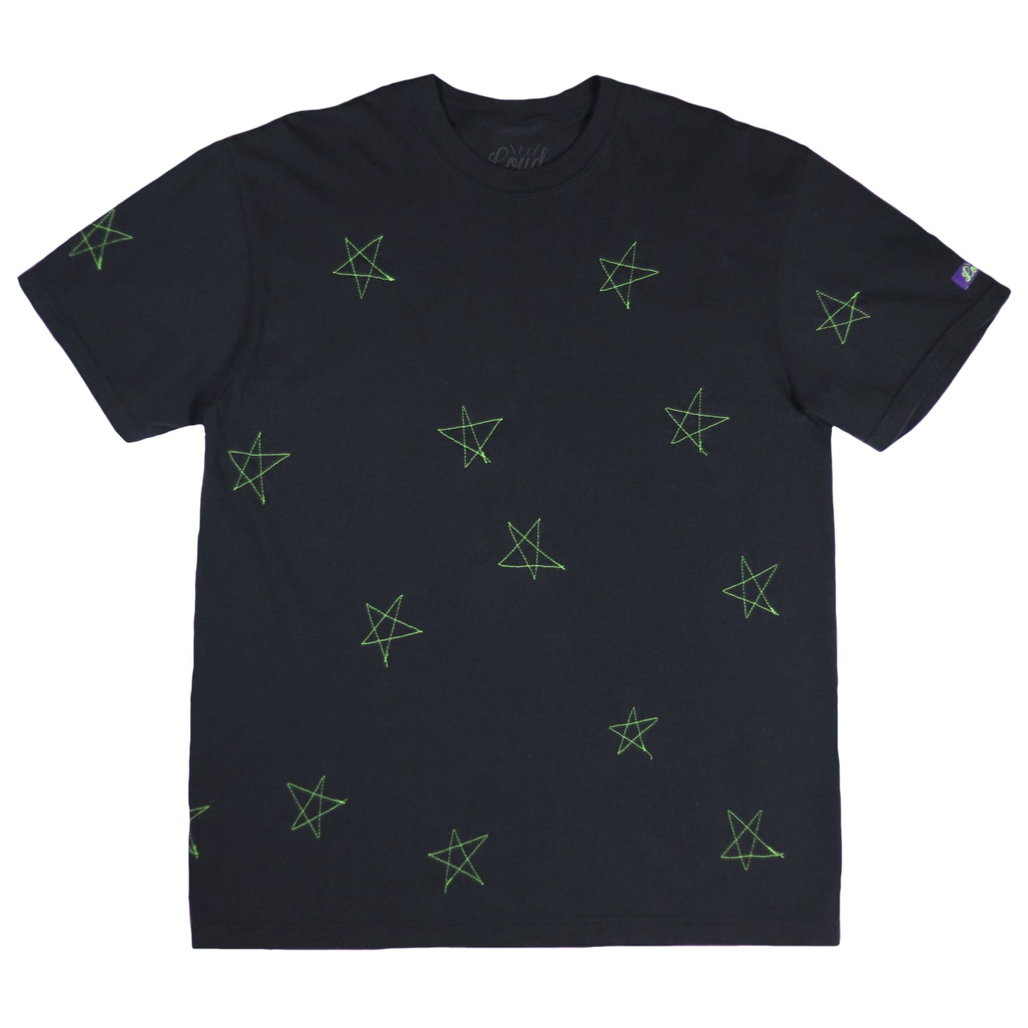 Luminary Tee - Black/Neo Green