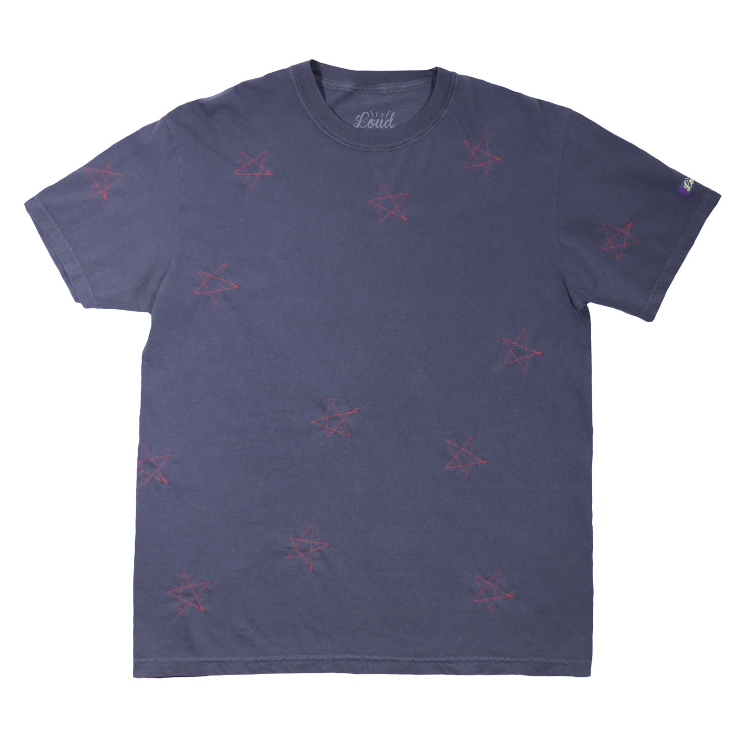 Luminary Tee - Navy/Red