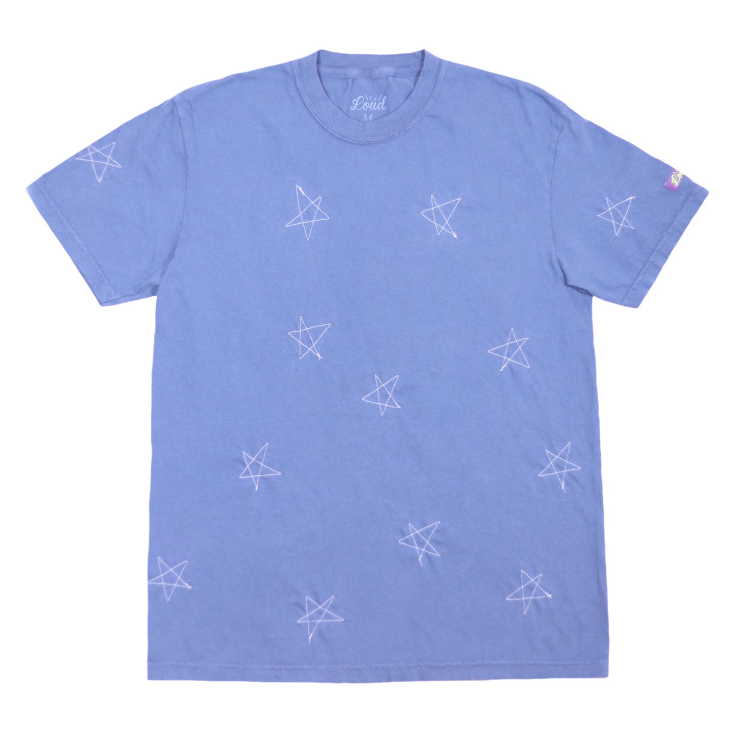 Luminary Tee - Ocean/White