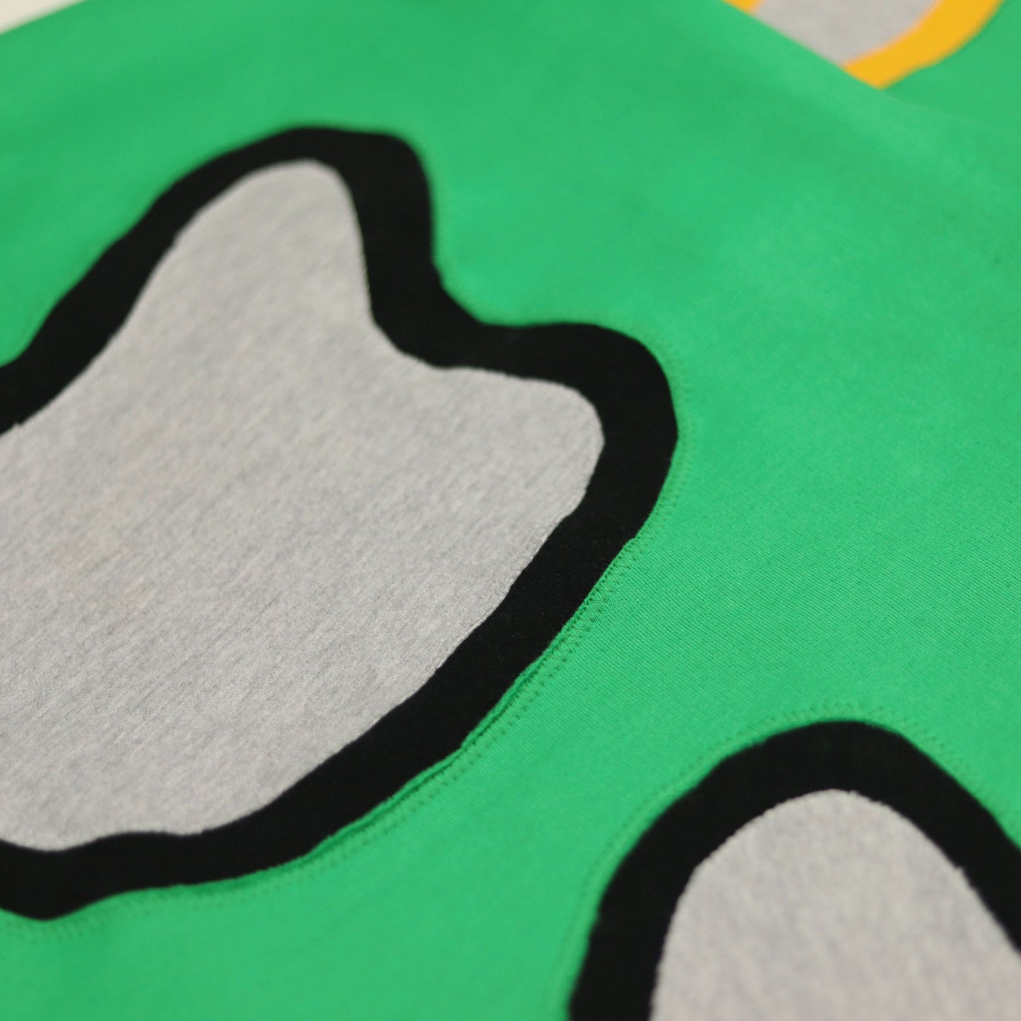 Loud Aura Eugene Crewneck - Green/Black/Yellow/Grey