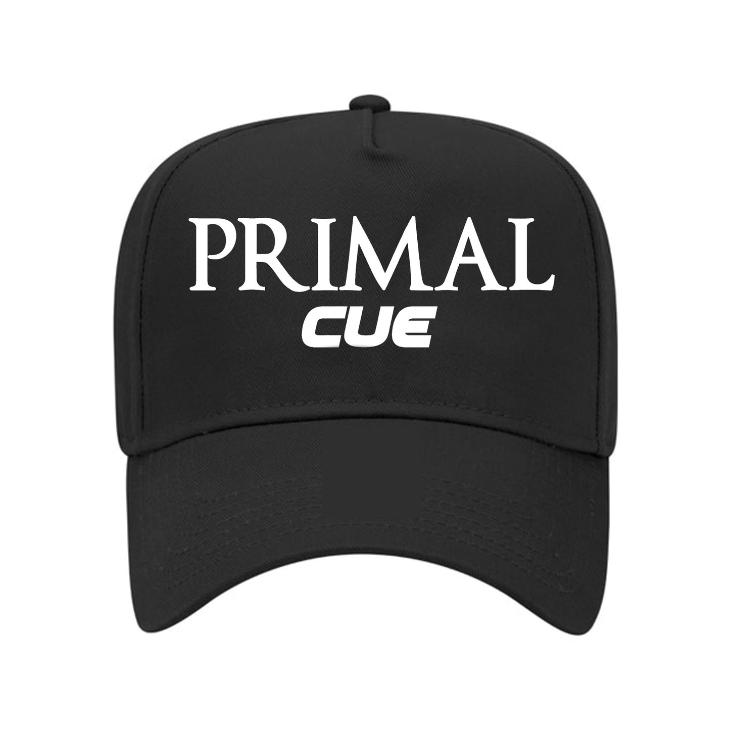 Primal Cue Logo Baseball Hat - Black