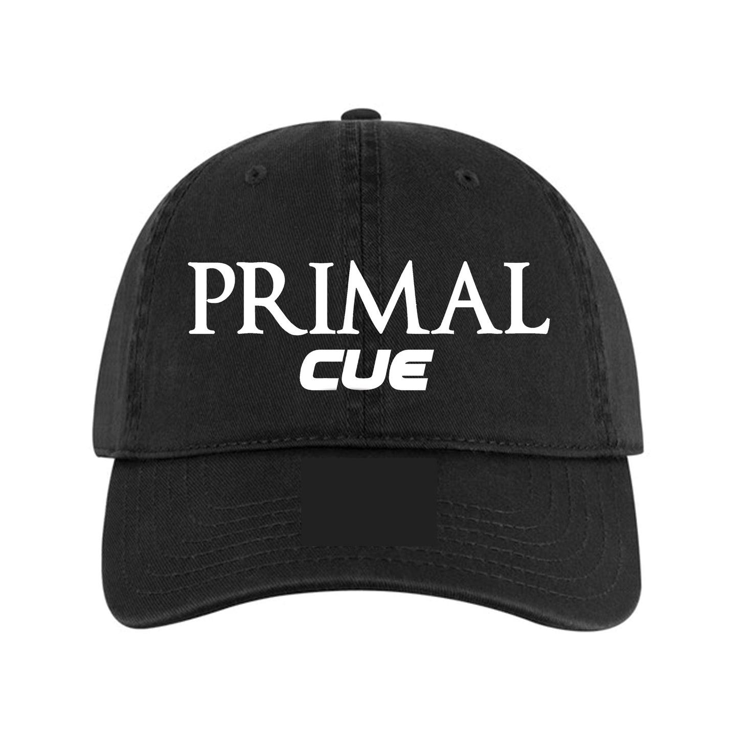 Primal Cue Logo Dad Hat - Black