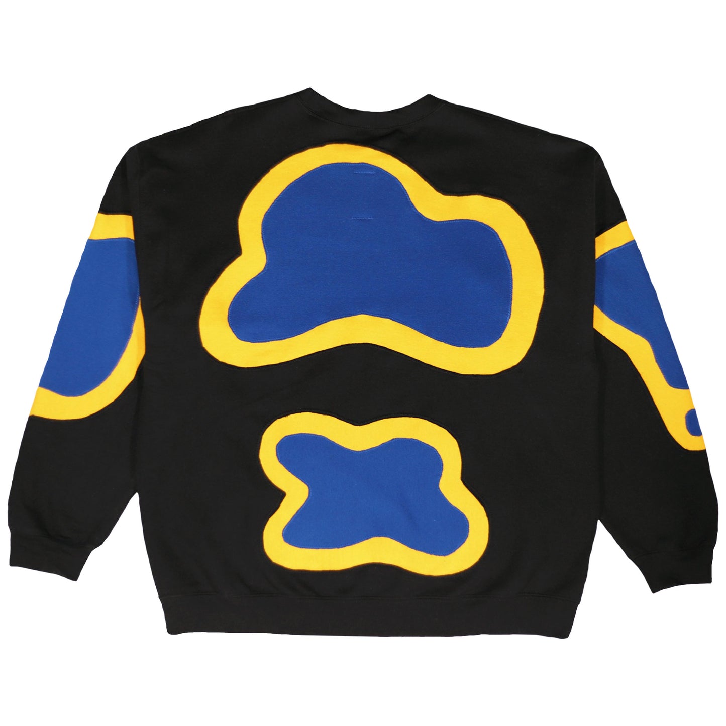 Loud Aura Bay Area Crewneck - Black/Royal/Yellow