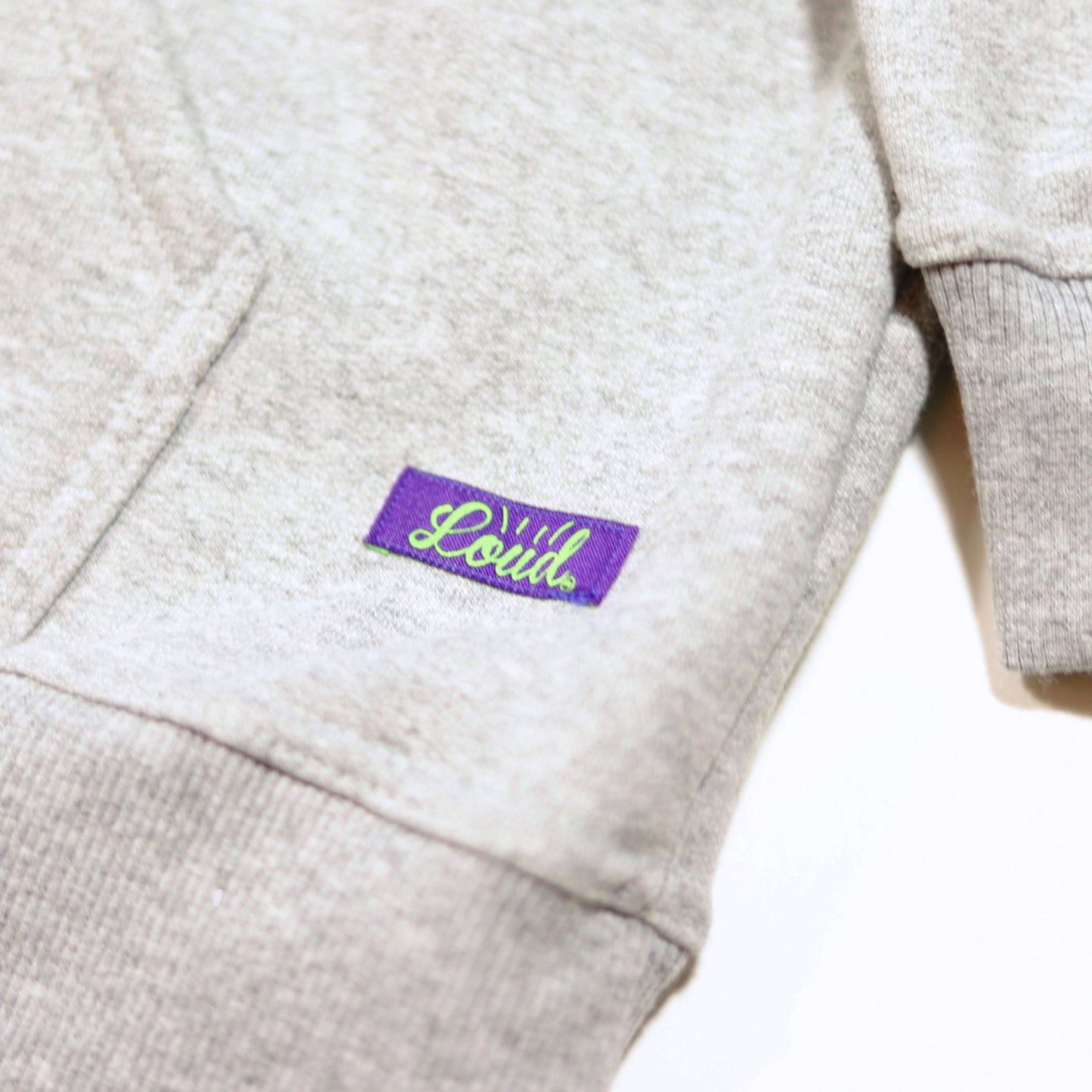 Loud Aura Windy City Hoodie - Heather Grey