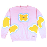 Loud Aura Crewneck - Baby Pink/Sky/White/Gold