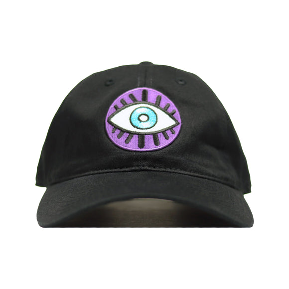 Loud Evil Eye Hat - Black