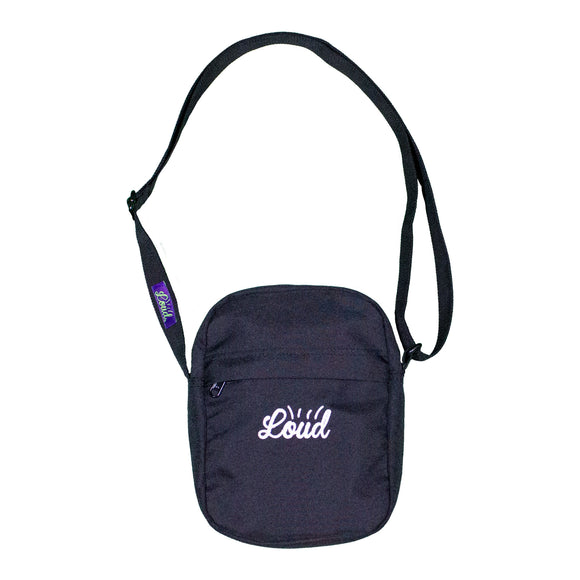 Loud Logo Flight Bag - Black
