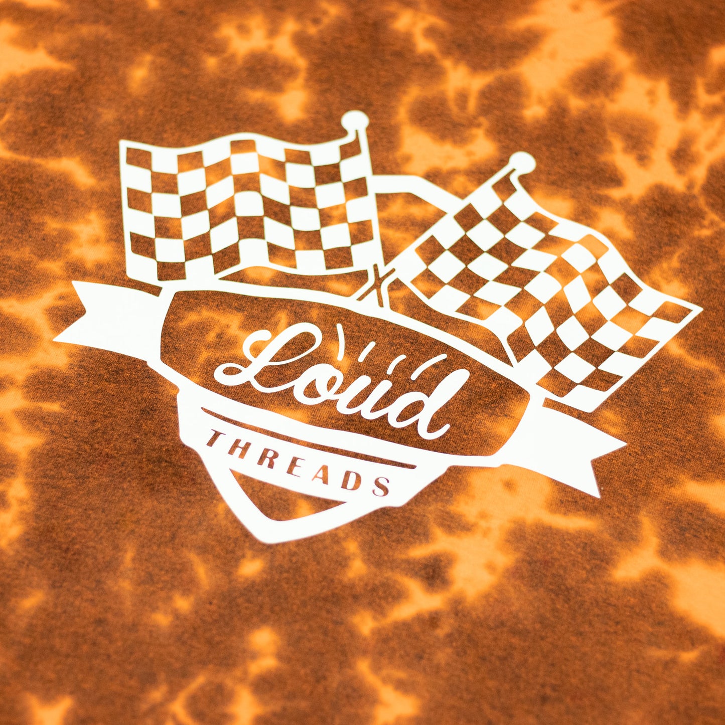 LTR Logo Tee - Hot Orange Grease
