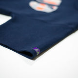 Loud Camo S/S Crewneck - Navy/Grey