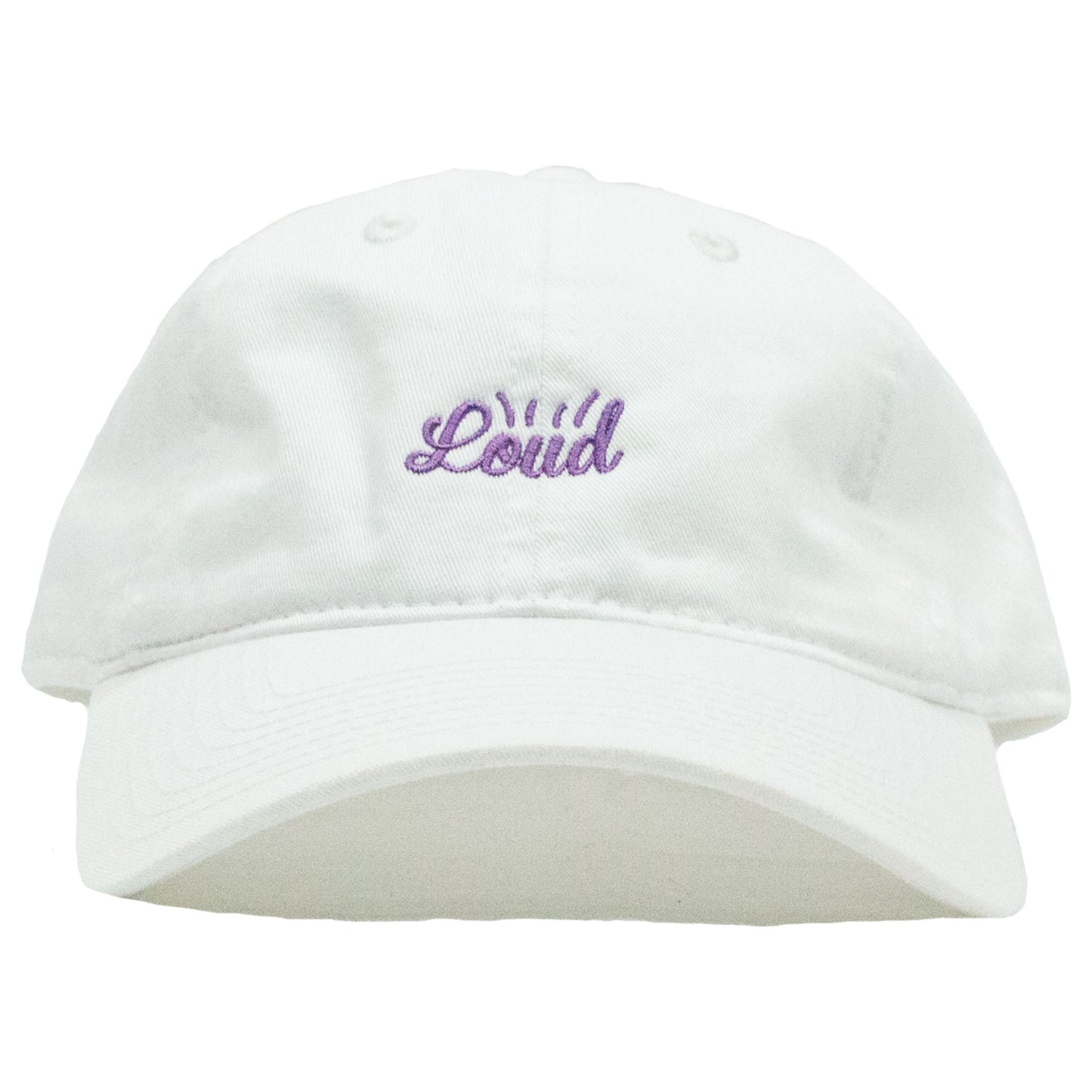 Loud Hat - White/Purp