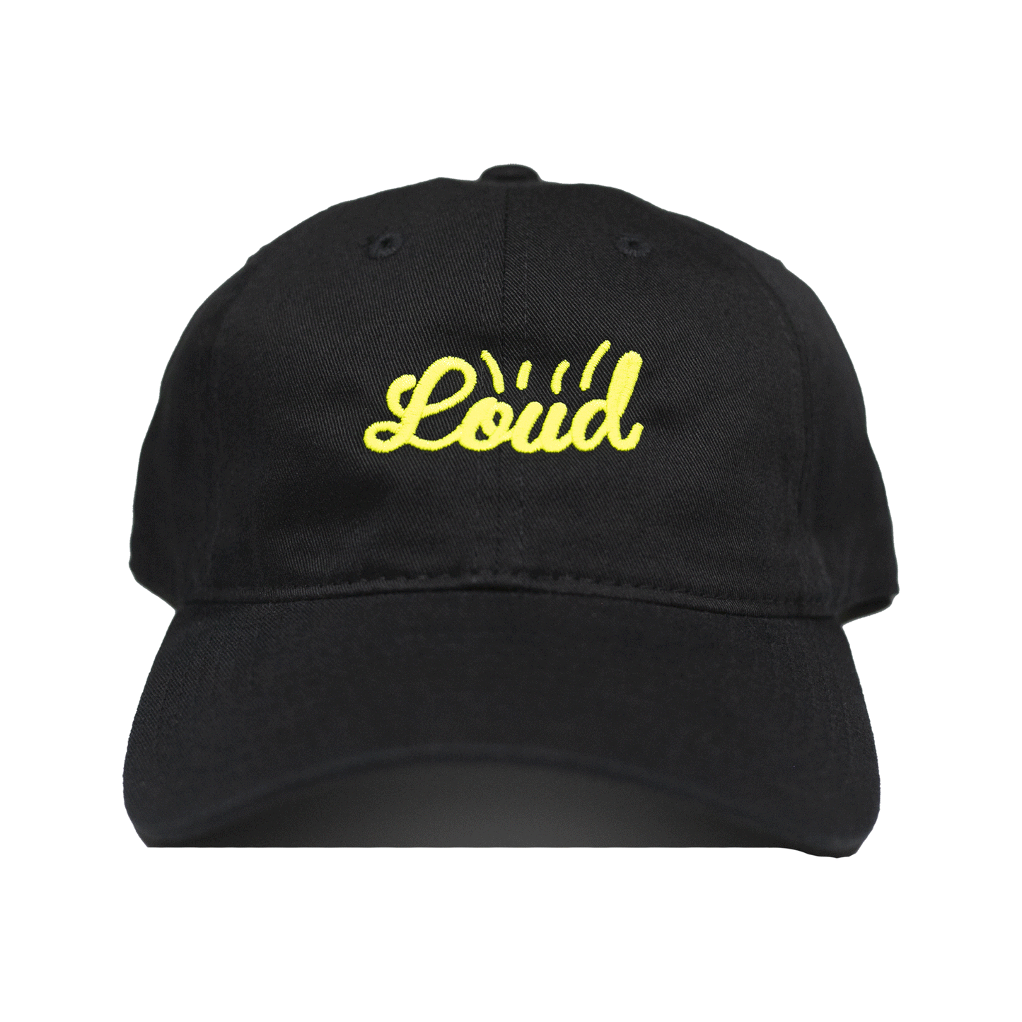 Loud Hat v.2 - Black/Chartreuse