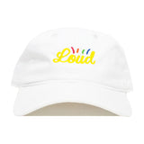 Loud Hat v.2 - White/Rainbow
