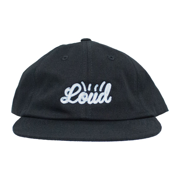 Loud Hat v.3 - Black/White/Sky