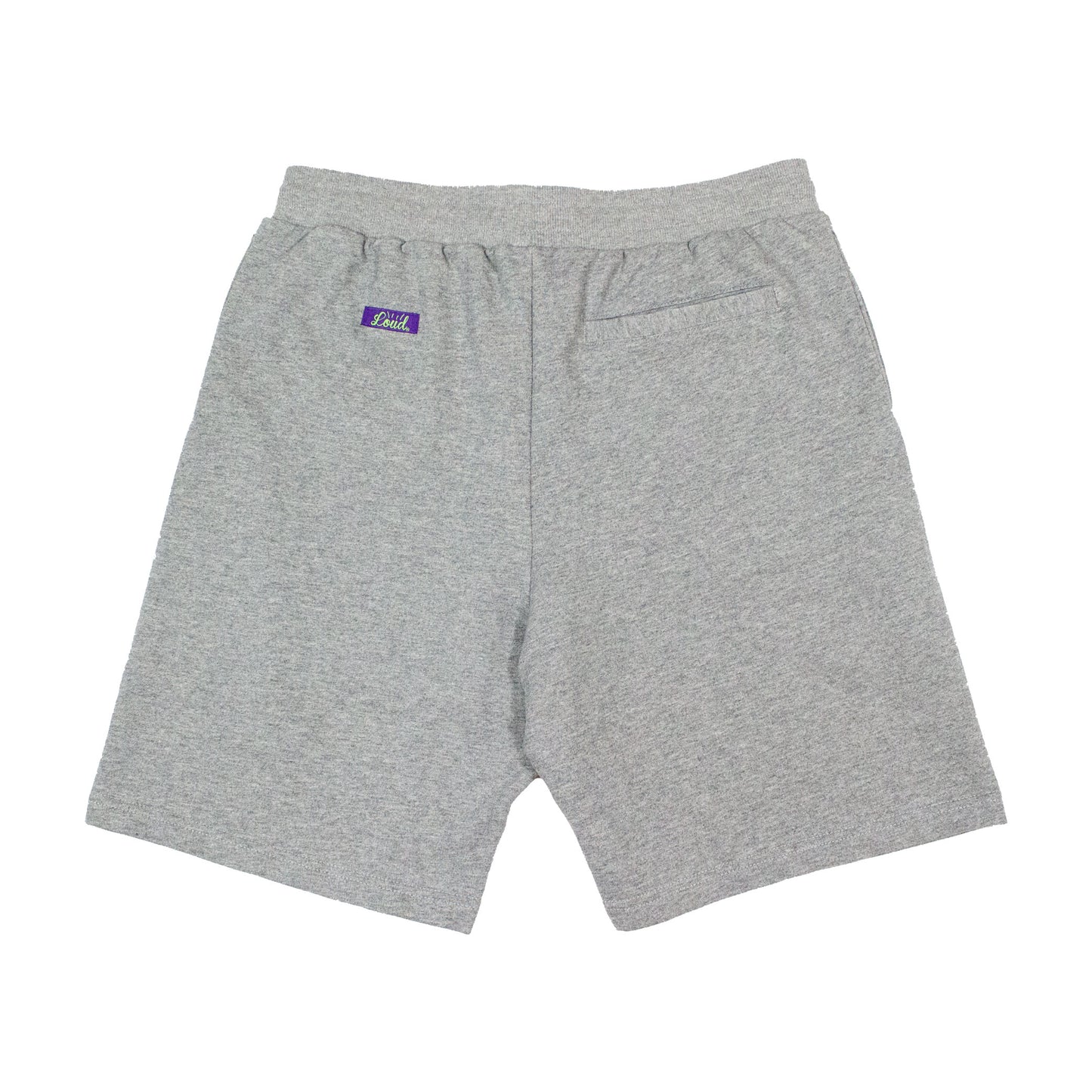 Loud French Terry Shorts - Heather Grey/USA