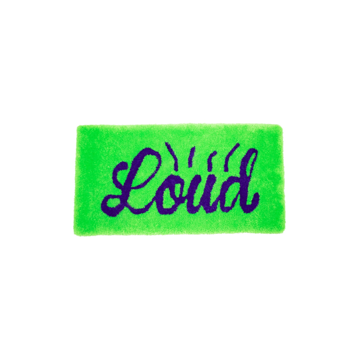 Loud Logo Rectangle Rug - Various Colors