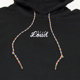 Loud Mini Logo Hoodie - Black