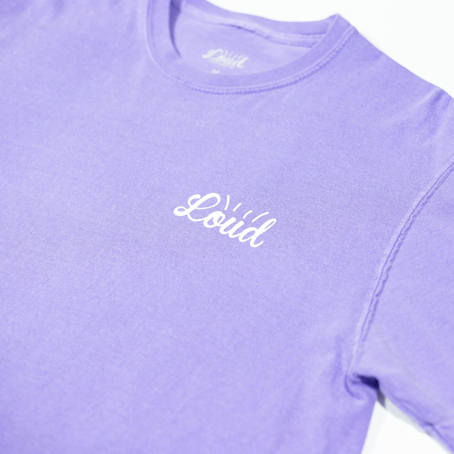 Loud Mini Logo Tee - Vintage Violet