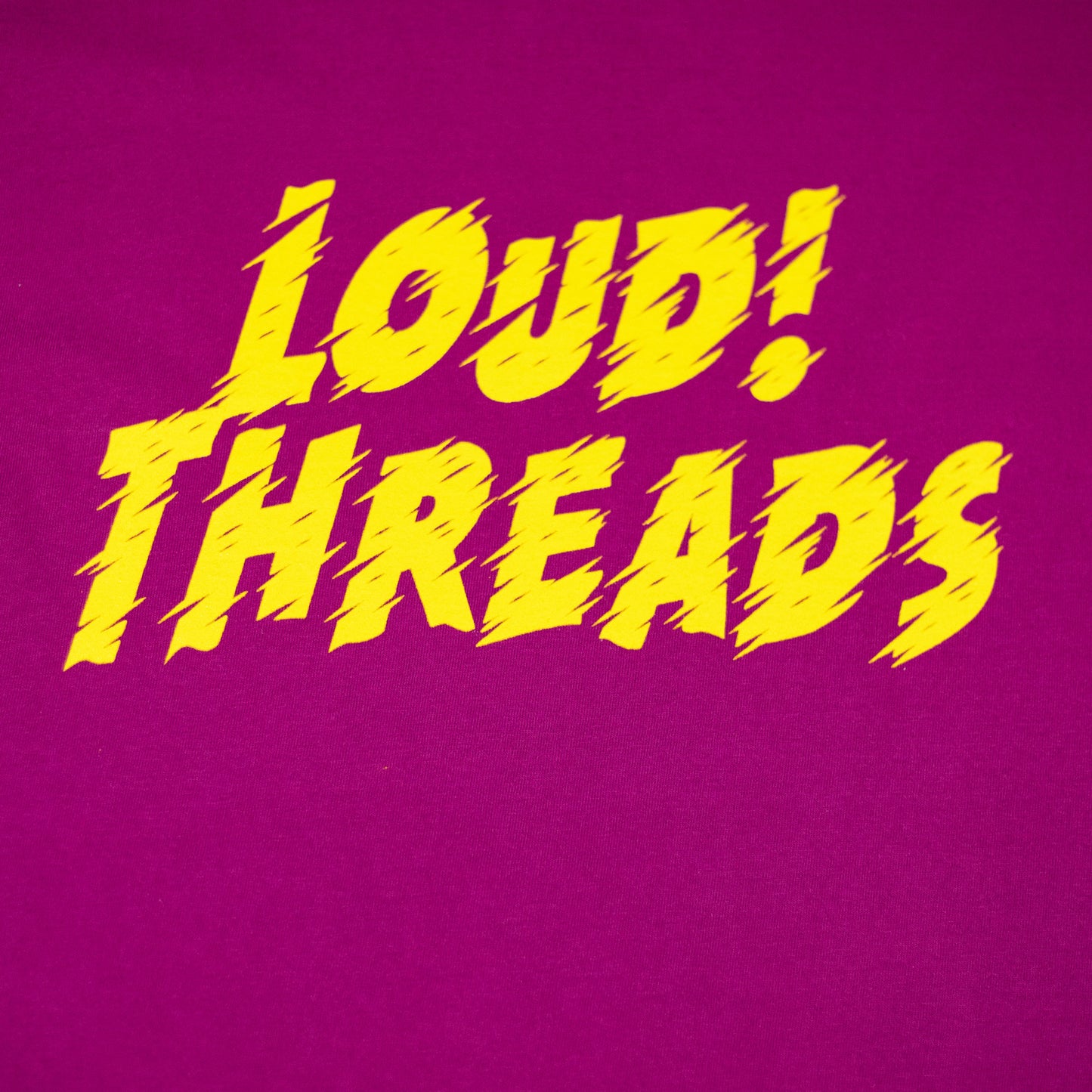 Loud! Logo Tee - Vintage Plum