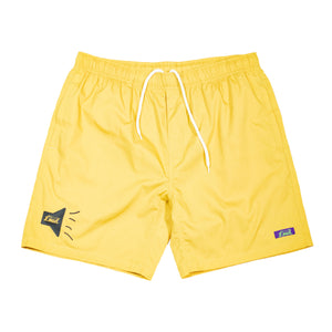 Loud Speaker Summer Shorts - Golden Yellow