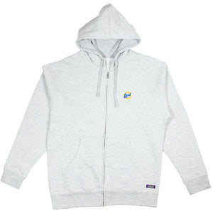 Ultra Fresh Zip-Up Hoodie - Ash Grey