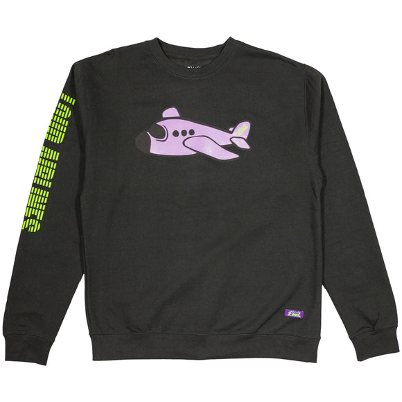 Loud Airlines Crewneck - Black