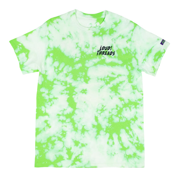 Loud! Mini Logo Tee - Lime Splash